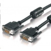PREMIUMCORD Prepojovací kábel DVI - DVI 3 m (DVI-D, M/M, dual link) kpdvi2-3