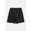ŠORTKY KARL LAGERFELD PINSTRIPE TAILORED SHORTS QUIET SHADE