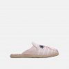 Toms Dámske ružové šľapky s ozdobnou výšivkou TOMS Nova