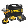 Rázový utahovák DEWALT DCF891P2T 18V 2x5Ah XR 812Nm Žlutá, Černá