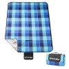 Spokey PICNIC FLANNEL – pikniková deka 150 × 180 cm s vodoodolnou fóliou