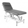 Sivé Elektrické Masážne Lehátko Sillon 079 - Výškovo Nastaviteľné