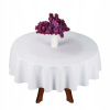 Obrús na stôl - Elegantné hladké oválne oválne tablety biele 140x220 (Elegantné hladké oválne oválne tablety biele 140x220)