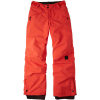 O'Neill ANVIL PANTS červená Chlapčenské snowboardové/lyžiarske nohavice 164