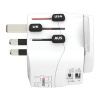 SKROSS Cestovný adaptér PRO Light USB AC30PD World, 7A max., USB A+C, PD 30W, UK+USA+Austrálie/Čína PA46USBC-PD30