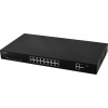POE SWITCH PULSAR SF116 16-PORT (16xPoE + 2xUPLINK/2xSFP UPLINK)