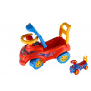 Teddies Odrážadlo auto plast 68x46x29cm 2 farby v sáčku od 12 do 35 mesiacov