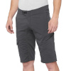 100% RIDECAMP Shorts Charcoal - 34