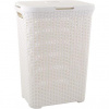 Curver koš na špinavé prádlo RATTAN 60l 45x34x62cm PH KRÉM