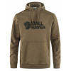 Fjällräven Hoodie logo Wood Brown mikina