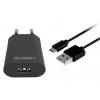 Nabíjačka do siete GoGEN ACH 103 MC, 1x USB 1 A + microUSB kábel 1 m ČIERNA (GOGACH103MCB)