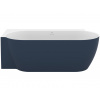 Ravak Volně stojící vana Freedom II TEC L 175x86 cm akrylát levá deapsea blue CC91400000