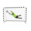 mamido Veľká futbalová bránka E4 R-SPORT z kovu 300x200 pre futbal