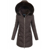 Factory Dámska bunda na zimu MIRANDA S Farba: Hnedá, Veľkosť: S