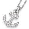Prívesok s krištáľmi Swarovski Oliver Weber Anchor 11540R