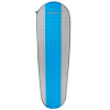Spokey AIR MAT Samonafukovacia karimatka, 185x55x3 cm, R-Value 3, šedo-modrá