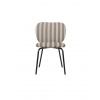 Ferm Living Stolička Rico Louisiana, čalúnená – piesková/off-white