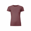 Ortovox dámske tričko 120 Tec Lafatscher Topo T-shirt W | farba: mountain rose, veľkosť: XS