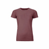 Ortovox dámske tričko 120 Tec Lafatscher Topo T-shirt W | farba: mountain rose, veľkosť: S