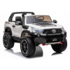 Lean Toys Elektrické autíčko Toyota Hilux L7643 biele 4x45W motor 2x12V7Ah batéria