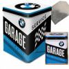 Dóza na čaj Nostalgic Art BMW Garage, kovová