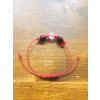 Shamballa náramek, onyx, růženín