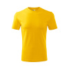 Tričko unisex MALFINI® Classic 101 žltá veľ. 3XL