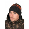 Fox Collection Beanie Black & Orange