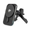 AMiO Držiak na telefón do auta do mriežky a kokpitu s rýchlou indukčnou nabíjačkou qi2 15w amio-04180