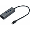 i-tec USB-C Metal Gigabit Ethernet + USB 3.0 C31METALG3HUB