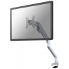 Neomounts FPMA-D750SILVER2 1násobné držák na stůl pro monitor 25,4 cm (10) - 81,3 cm (32) stříbrná naklápěcí plus nakláněcí, nastavitelná výška, otočný
