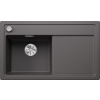 BLANCO ZENAR 45 S s excentrom - sivá skala, vanička na ľavej strane