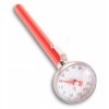 Precízny analógový TERMOMETER na čaj z bylín yerba maté s klipom 15 cm