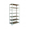 Meets-ecommerce UG Kovový regál 230x130x45, 4-7 políc Farba: Pozink, Počet polic: 7 políc