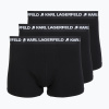 Pánske boxerky KARL LAGERFELD Logo Trunk 3 páry black