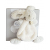 Doudou Darčeková sada - Plyšový zajačik krémový 26 cm