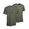 Nash Tričko Make It Happen T-Shirt Carp Logo Green