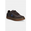 Kožené tenisky Calvin Klein CLASSIC CUPSOLE LACEUP WT MIX hnedá farba, YM0YM01429 EUR 42