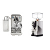 ECM Puristika PID, anthracite + Eureka Mignon Perfetto, CR chrome