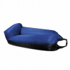 Aga Nafukovací vak LAZY BAG 230x70 cm Čierny/Tmavo modrý
