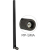 Delock 88900 Wi-Fi tyčová anténa 6 dB 2.4 GHz, 5 GHz; 88900