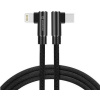 Swissten 71529900 ARCADE USB-C / LIGHTNING, 1,2m, černý