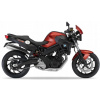 NÁLEPKY NA MOTOCYKEL JUULA PRE BMW F 800 R 2012-2014 ČERVENO-ČIERNA