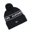 Čiapka Under Armour UA Mens Halftime Pom Beanie-BLK 001