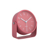 Karlsson 5989RD dizajnový budík červený, priemer12 cm