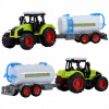 TRAKTOR POĽNOHOSPODÁRSKY TRAKTOR S SUDOM NA PRÍVESE SADA FARMÁR STROJ