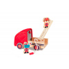 Lilliputiens - drevené hasičské vozidlo a nosorožec Marius