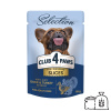 Club 4 Paws Premium kúsky s kačicou a moriakom v omáčke 85g