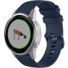 PREsmartfon Garmin Vivoactive 4S/ Vivomove 3S/ Venu 3S/ Venu 2S, Forerunner 255S silikónový remienok modrý