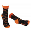 BENNONKY TOOL SOCKS BLACK/ORANGE / Ponožky, motív náradia - čierna/oranžová 48-49